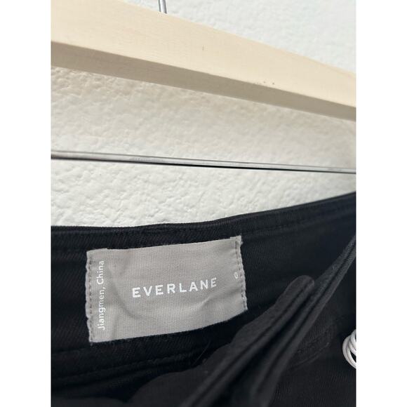 Everlane the Way High Canvas Short in Black Size 0 NWT - Picture 5 of 6